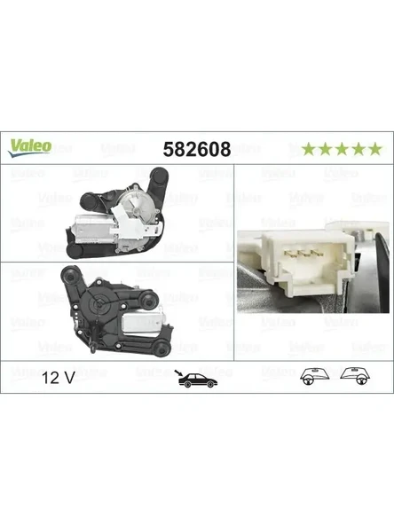 SILECEK MOTORU (ARKA) CITROEN C4, C4 ENTREPRISE (09 / 10), DS4 (04 / 11), DS5, DS5 HIBRIT (10 / 11