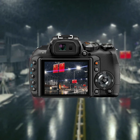 JSR Starlight Kamera Lens Filtresi 52mm Mavi Işık Çizgisi - 5