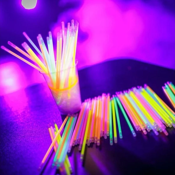 Fosforlu Çubuk Glow Stick 50 Adet - Resim 7