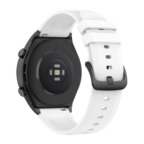 Xiaomi Watch S1 22mm Beyaz Parlak Silikon Saat Kordonu - 5