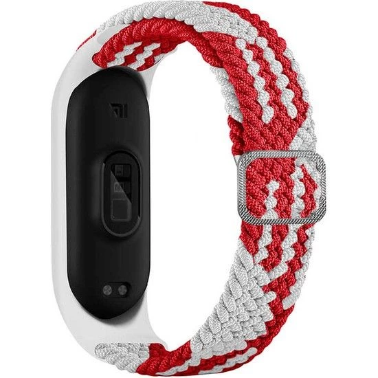 Gpack Xiaomi Mi Band 3 Kordon CırtCırt Kumaş Ayarlanabilir Örgü Tasarım KRD 49 - 3