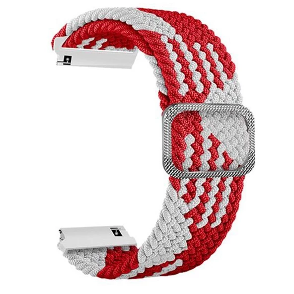 Gpack Amazfit Pace 46mm Kordon Örgülü Kumaş Ayarlanabilir KRD 01 - 4