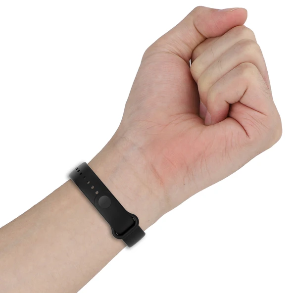 Xiaomi Redmi Band Pro Kırmızı Silikon Saat Kayışı - 6