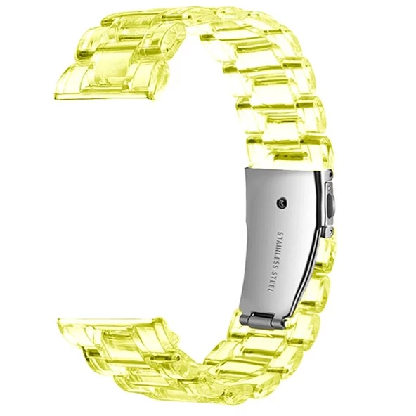 Gpack Amazfit GTR 3 Pro Kordon Transparan Renkli KRD 27