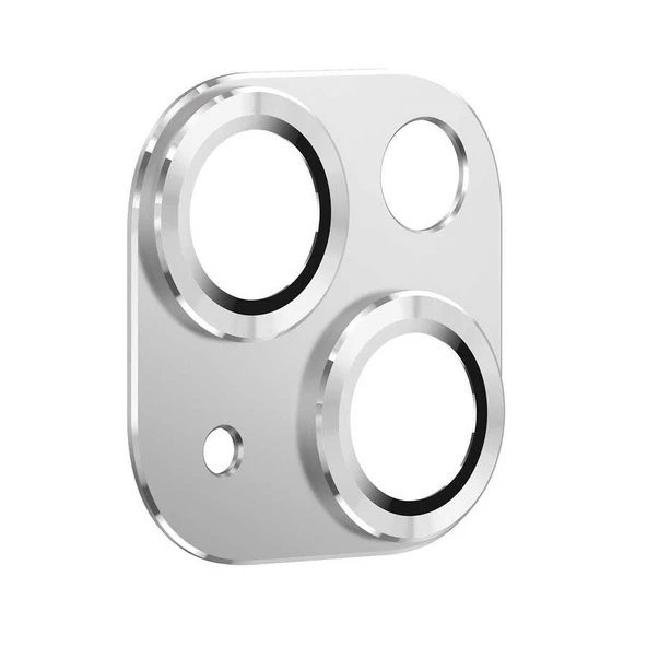 Gpack Apple iPhone 13 Mini Kamera Metal Cam Lens Full Koruyucu