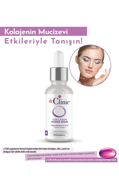 DR. CLİNİC KOLAJENLİ CİLT SIKILAŞTIRICI LEKE SERUMU 30 ML