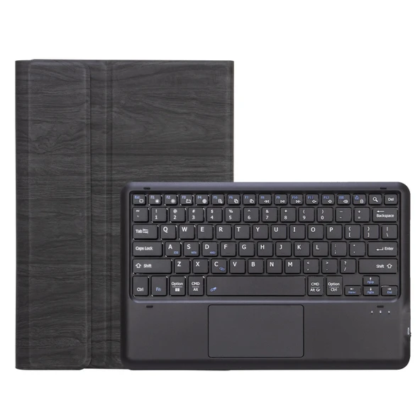 SF109-A Model Microsoft Surface Pro 4 5 6 7 Uyumlu Bluetooth Klavyeli Deri Kılıf Siyah - 2