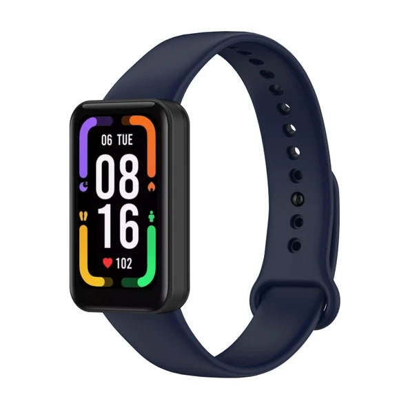 Xiaomi Redmi Smart Band Pro Silikon Saat Kayışı Mavi - 4
