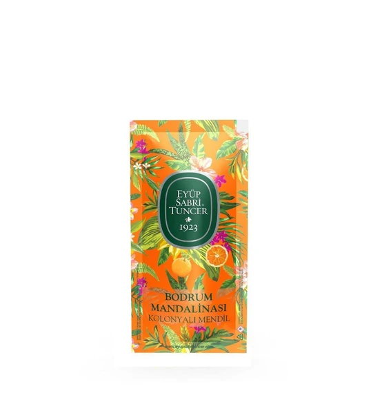 Eyüp Sabri Tuncer Bodrum Mandalinası Kolonyalı Islak Mendil - Küçük Boy - 150 Adetlik Paket - Resim 2