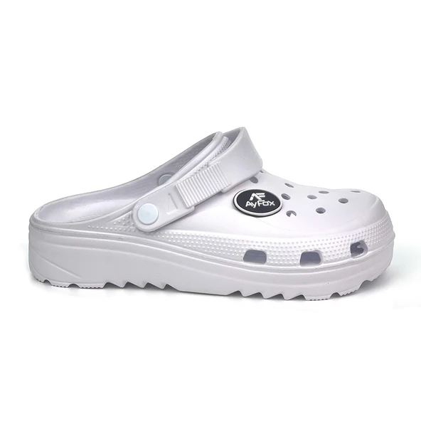 Erkek Beyaz Ortopedik Rahat Günlük Plaj Sandalet - Resim 2