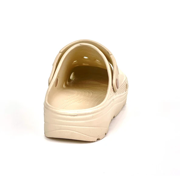 Erkek Bej Ortopedik Rahat Günlük Plaj Sandalet - Resim 5