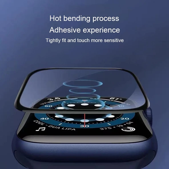 Apple Watch Serisi 3 2 1 Uyumlu 42mm Kavisli 3D Kompozit Yumuşak Film Ekran Koruyucu - 6