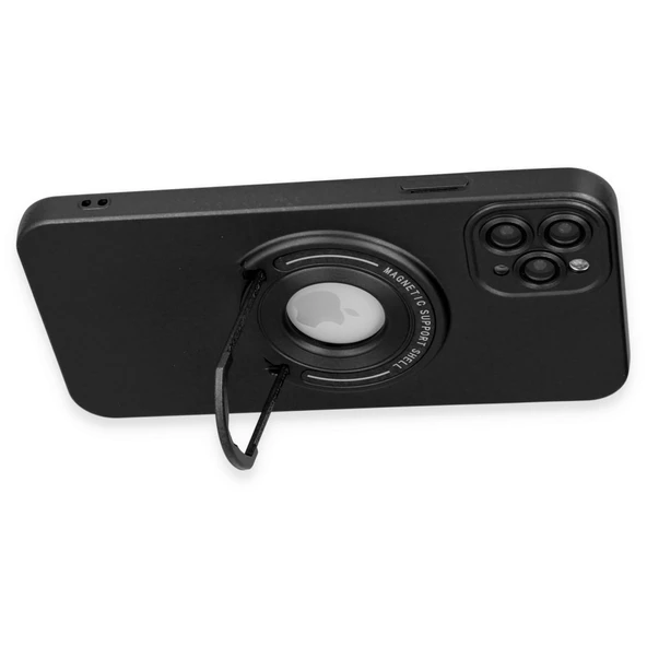 İPhone 12 Pro Max Uyumlu Standlı Magneticsafe Luta Kılıf - 11