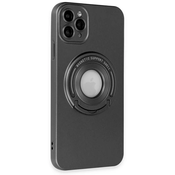 İPhone 12 Pro Max Uyumlu Standlı Magneticsafe Luta Kılıf - 10