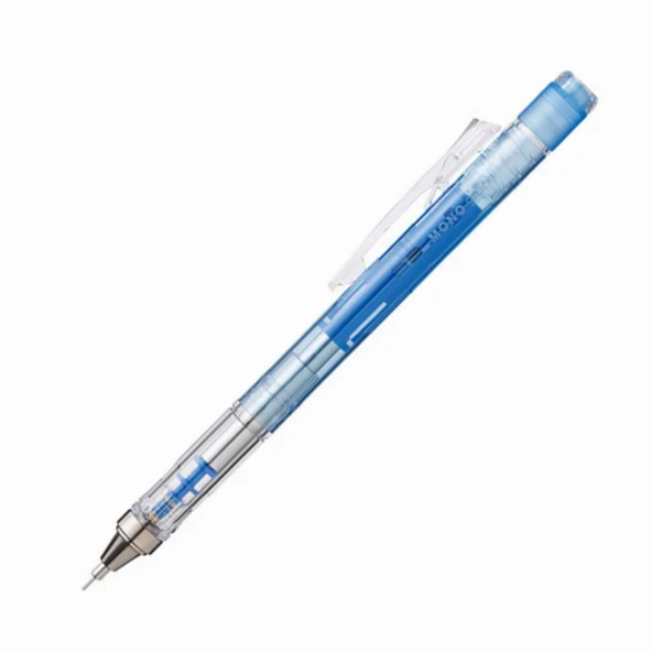 Tombow Mono Graph 0.5mm Mekanik Kurşun Kalem - CLEAR Mavi ürün görseli