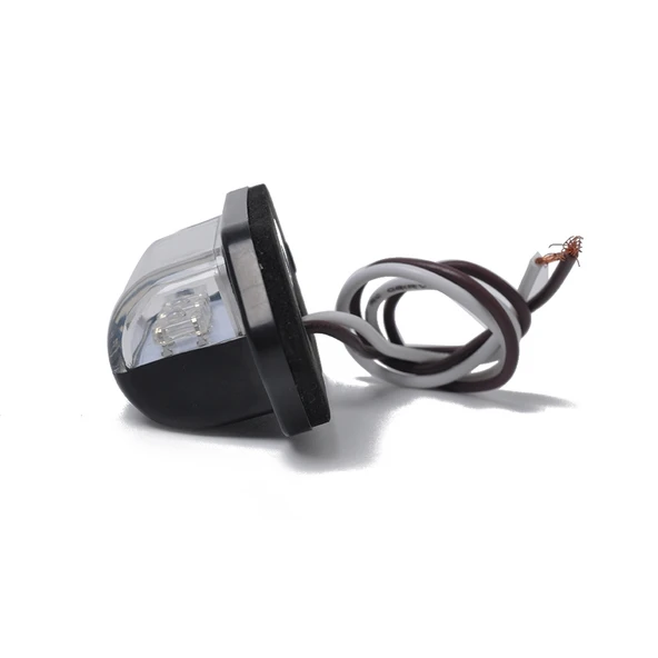A5662 Model 12V 3 LED Beyaz Plaka Lambası - Kamyon Römork Arka Stop Lambası - 7
