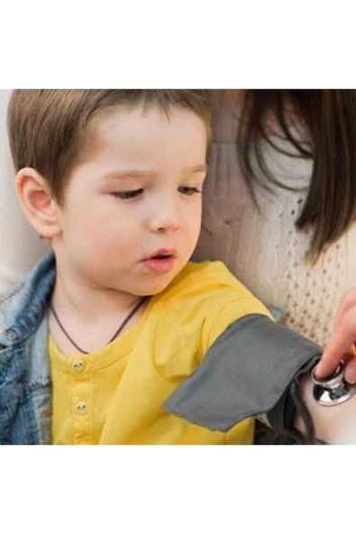 APS Çocuk Tansiyon Aleti Manuel Tansiyon Aleti Yüksek Kalite Renkli Manşon 2 Yıl Garantili - 4