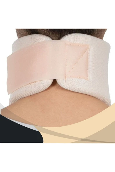 APLUSSAĞLIK Sünger Boyunluk Yüksek Kalite Boyunluk Krem Rengi - 2
