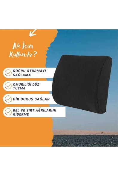 APS Bel Minderi Bel Yastığı Araç Bel Minderi Yüksek Kalite - 2