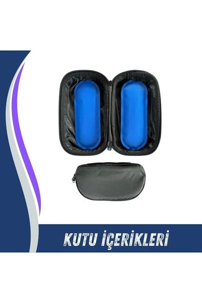 APS İnsülin Taşıma Çantası Çift Bölmeli Yüksek Kalite İnsülin Taşıma Çantası - 3