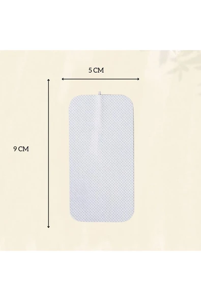 APS Tens Pedi Kablolu 5*9 cm 2'li Paket Tens Pedi Tüm Tens Cihazlarına Uyumlu Yüksek Kalite - 3