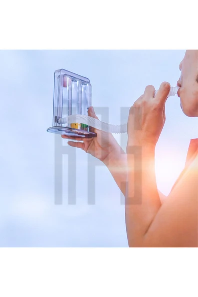 APS Triflo Solunum Egzersiz Cihazı 3 Top Üfleme Toplu Nefes Egzersizi - 3