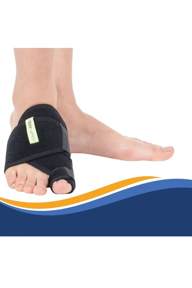 APS Gece Ateli Halluks Valgus Gece Ateli Yüksek Kalite Bandajı (SOL AYAK)