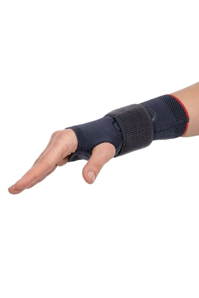 APS Örme El Bilek Ateli Yüksek Kalite  Kumaş Plastik Destekli Statik El Bilek Ateli ( Sol ) - 4