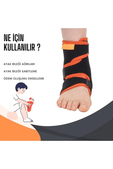 APLUSSAĞLIK Pediatrik Ayak Bilekliği Yüksek Kalite Çocuk Ayak Bilekliği Ağrı Giderici Ayak Bilekliği - 2