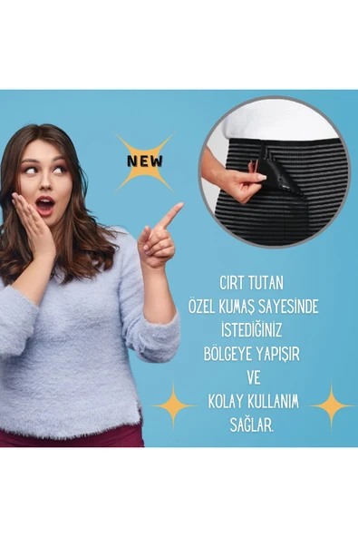APS Abdominal Karın Korsesi Doğum Sonrası Korse Toparlayıcı Korse Yüksek Kalite - 3