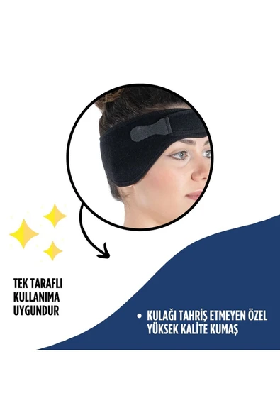 APS Kepçe Kulak Bandı Tek Taraflı Yüksek Kalite Kumaş Kulak Bandı - 3