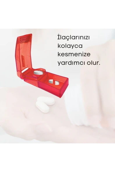APLUSSAĞLIK Tablet Kesici Yüksek Kalite İlaç Kesici Bölme Aparatı - 3