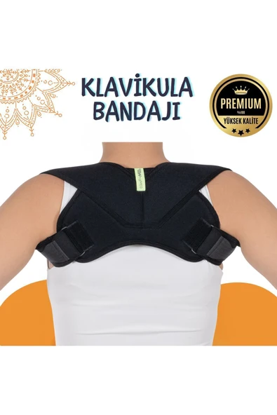 APS Lux Klavikula Bandajı Dik Duruş Bandajı Kaliteli Kamburluk Giderici Sportif Bandaj