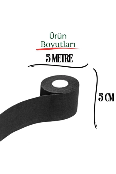 APLUSSAĞLIK Ağrı Bandı Bel Diz Omuz Boyun Sırt Bacak Ağrı Bandı Yüksek Kalite Kinezyo Bant Kutulu - 3
