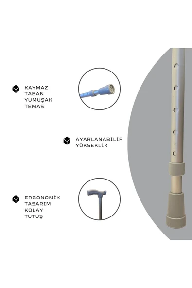 APS Baston Ayarlanabilir Yüksek Kalite Denge Bastonu Asa - 2