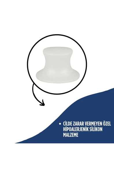 APS Silikon Parmak Arası Makara Halluks Valgus Yüksek Kalite - 3