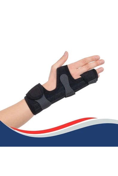 APS Boksör Kırığı Ateli Serçe ve Yüzük Parmak Ateli Yüksek Kalite Boksör Kırığı Ateli Sol El ürün görseli