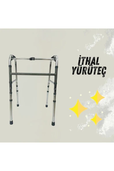 APS Hareketli Walker Yürüteç Lüks Hareketli Alüminyum Hafif Yüksek Kalite Walker