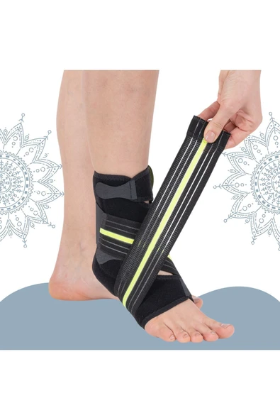 APS Ligament Destekli Ayak Bilekliği Yüksek Kalite Balenli Ayak Bilekliği Sekiz Bandajlı - 1