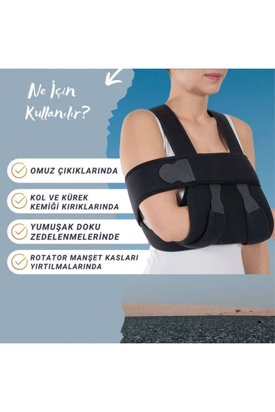 APS Velpo Bandajı Omuz ve Kol Askısı Kırık Kol Bandajı - 2