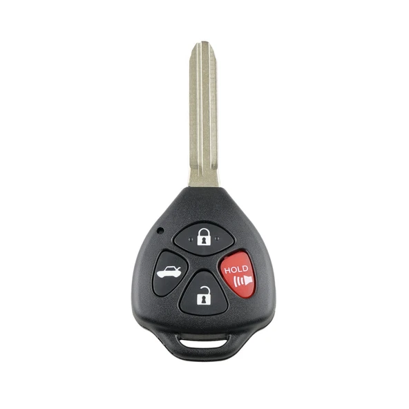 Toyota Corolla 2008 2010 Uyumlu 4 Butonlu 67 Çipli Araç Kumandası 314MHZ - 2