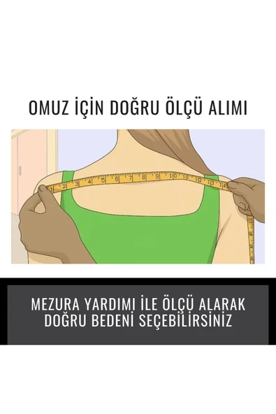 APS Lux Klavikula Bandajı Dik Duruş Bandajı Kaliteli Kamburluk Giderici Sportif Bandaj - 5