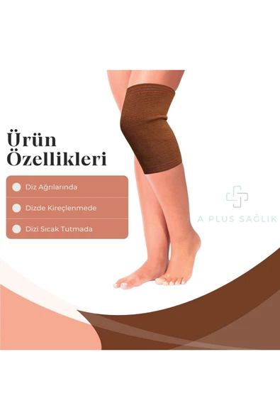APLUSSAĞLIK Develi Yün Dizlik Sıcak Tutma Özelliği Yüksek Kalite Deve Tüyü Yün Dizlik - 2