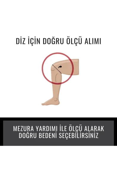APS Örme Fleksible Balenli Patella ve Ligament Destekli Dizlik Balenli Dizlik Yüksek Kalite - 5
