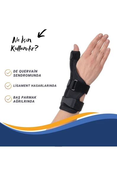 APS Standart Başparmak Splinti Dequarvin Ateli Yüksek Kalite Standart - 2