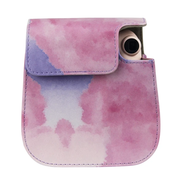 Fujifilm Instax Mini 11 Uyumlu Omuz Askılı Fantasy Cloud Desenli Kamera Çantası - 3