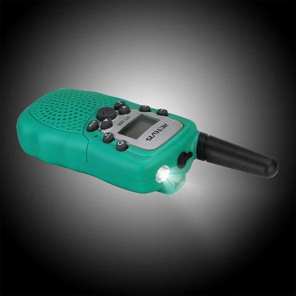 RETEVIS RT388 Çocuk El Telsizi 0.5W 446MHz 8 Kanal Pembe - 7