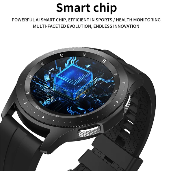 W68 1.54 inç Dokunmatik Ekran IP67 Su Geçirmez Akıllı Bileklik Gümüş Çelik Kordon Kan Oksijen ve Nabız Ölçer Bluetooth Arama - 9