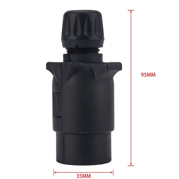 A4060 Model 12V 7 Pin EU Fiş Soket Bağlantı Adaptörü Treyler İçin - 5