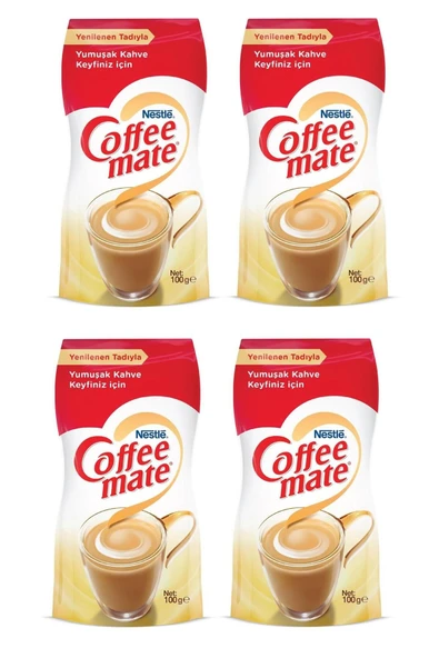 Coffee Mate Kahve Kreması Poşet 100 Gr X 4 Adet